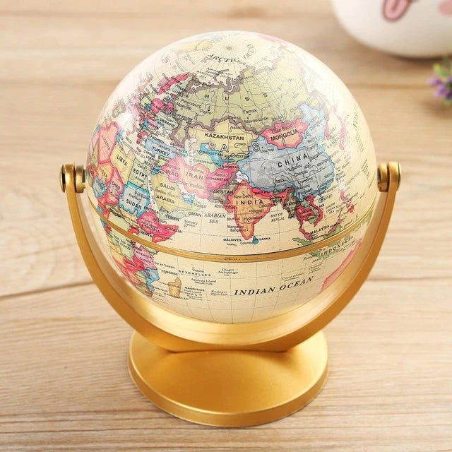 Globo terráqueo 15 cm de alto