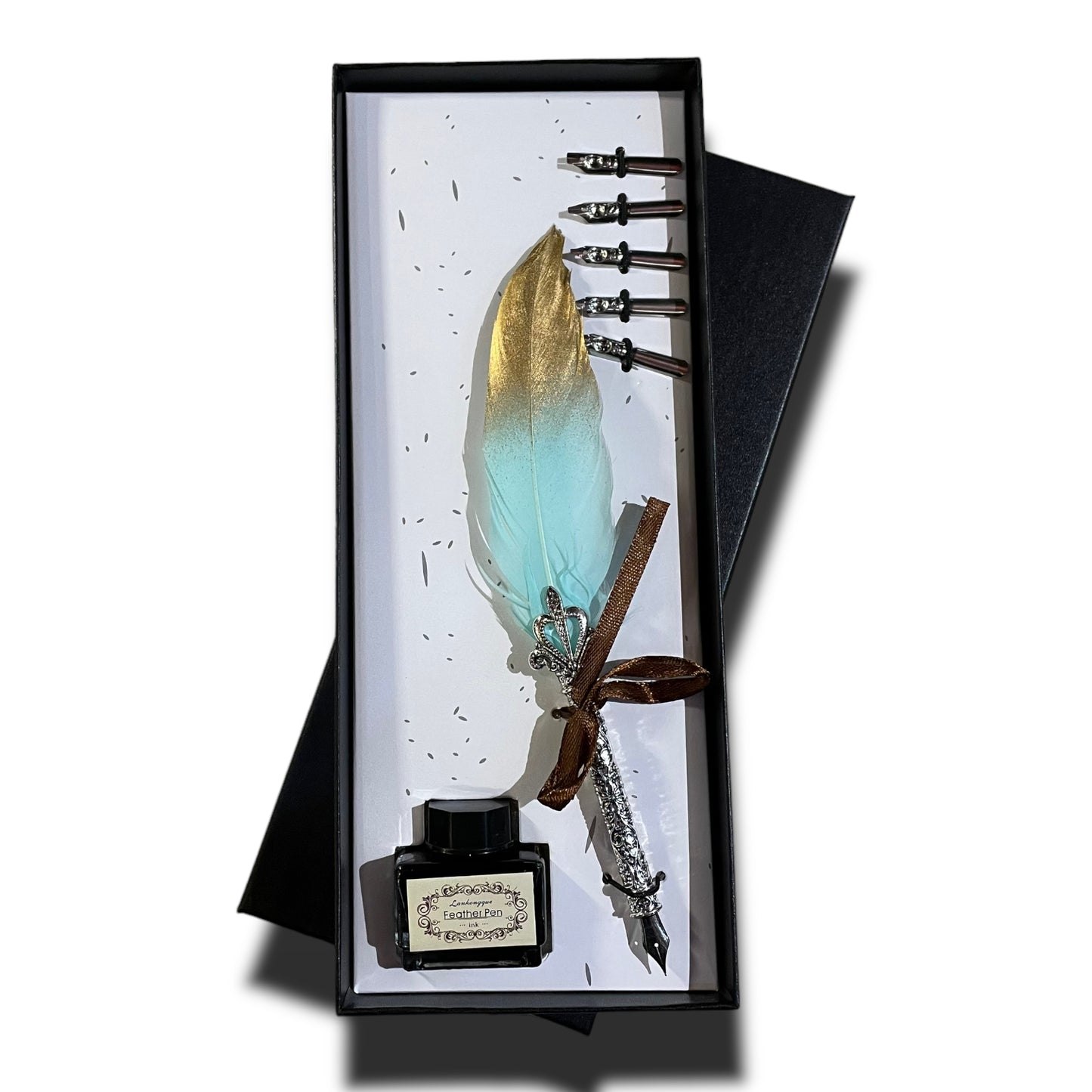 Pluma caligráfica x6