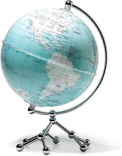 Globo terráqueo con luz recargable 20 cm de diámetro