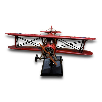 Avión en hojalata decorativo