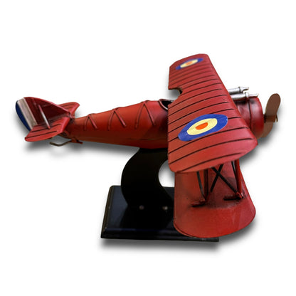 Avión en hojalata decorativo