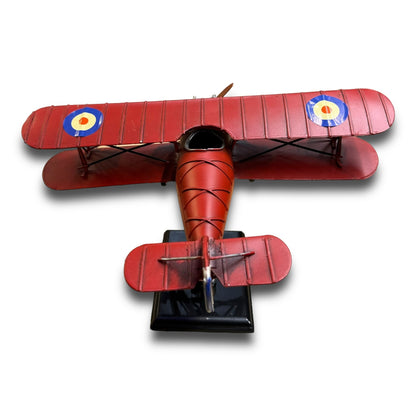 Avión en hojalata decorativo