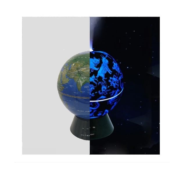 Globo terraqueo difusor 300 ml con constelaciones