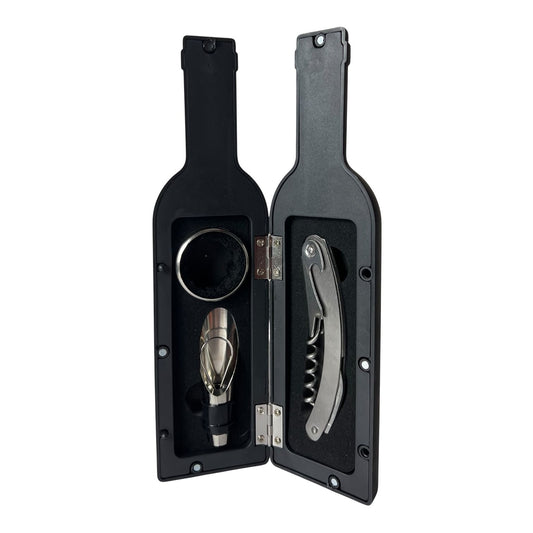 Set destapador para vino x 3