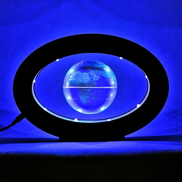 Globo terráqueo magnético 19 cm de altura