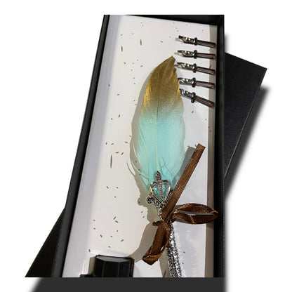 Pluma caligráfica x6