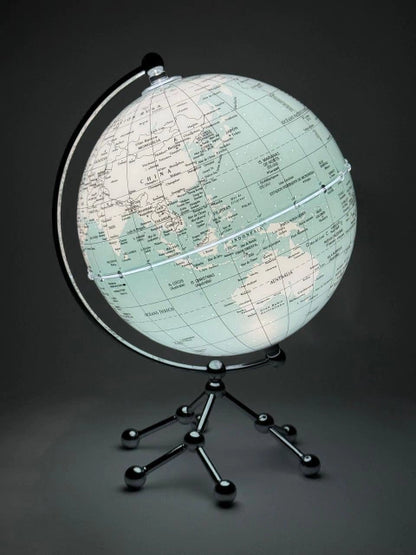 Globo terráqueo con luz recargable 20 cm de diámetro