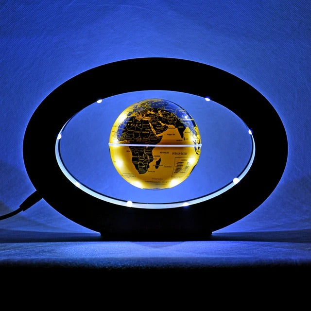 Globo terráqueo magnético 19 cm de altura