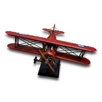 Avión en hojalata decorativo