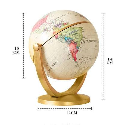 Globo terráqueo 15 cm de alto