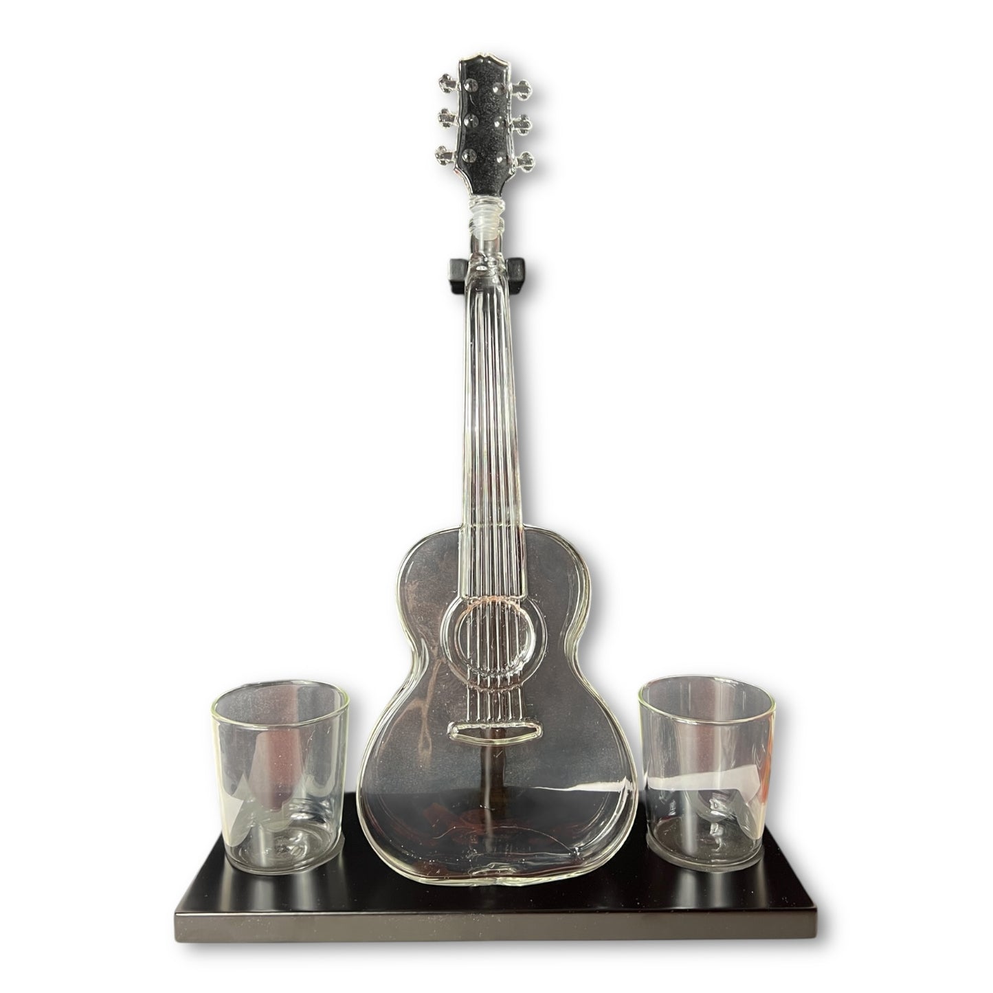 Licorera Guitarra cristal x2