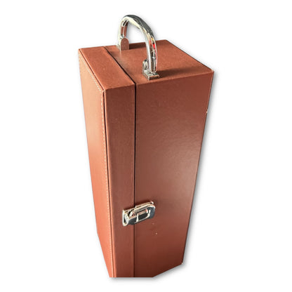 Caja para vino con manija x 4